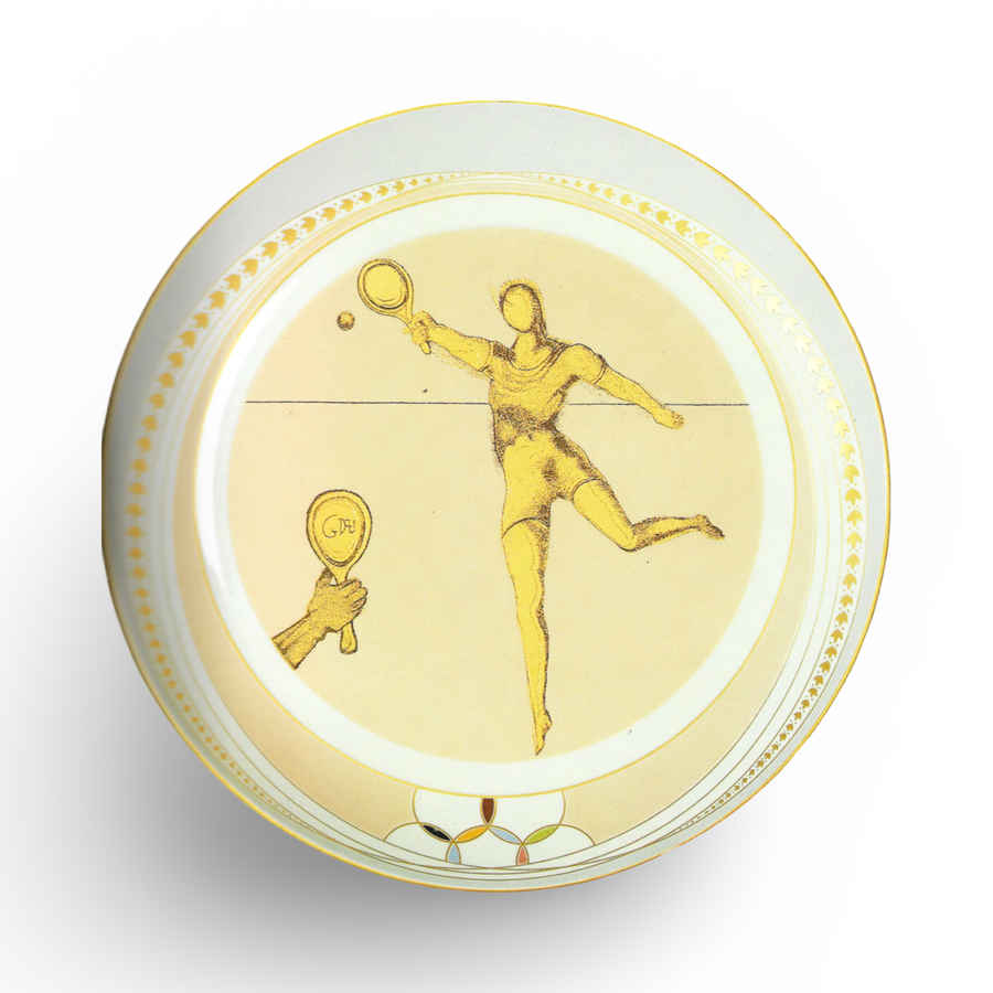 Salvador Dalí. Plat Tennis